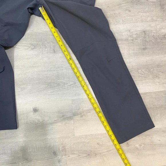MEC Large Nylon Stretch Pullon Hiking Pants Athletic in Stormy Grey Size 36 - Picture 10 of 17